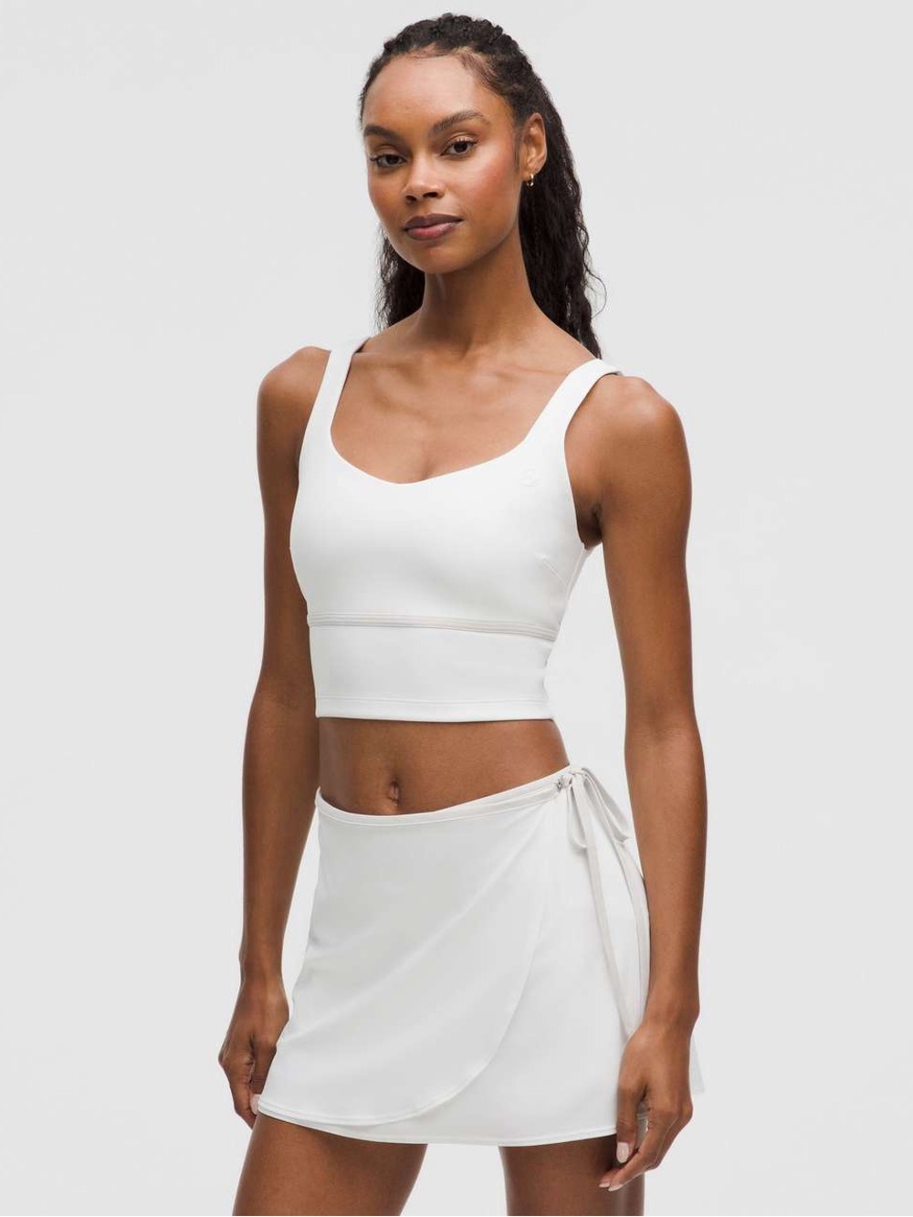 Lululemon Thin-Strap Tennis Tank Top plus size XL White new casual preppy